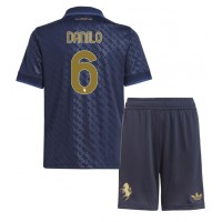 Maglia Calcio Juventus Danilo Luiz #6 Terza Divisa Bambino 2024-25 Manica Corta (+ pantaloncini)